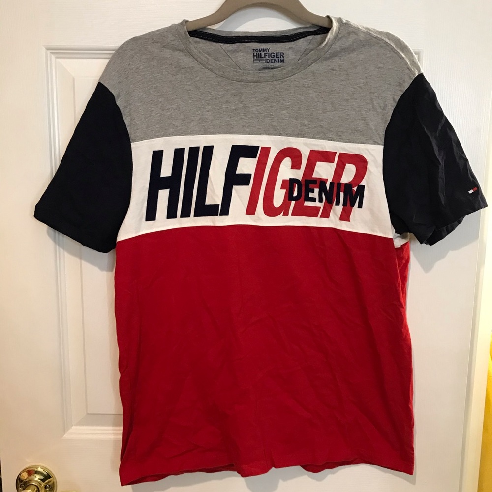 Tommy Hilfiger Denim Colorblocked Logo shirt